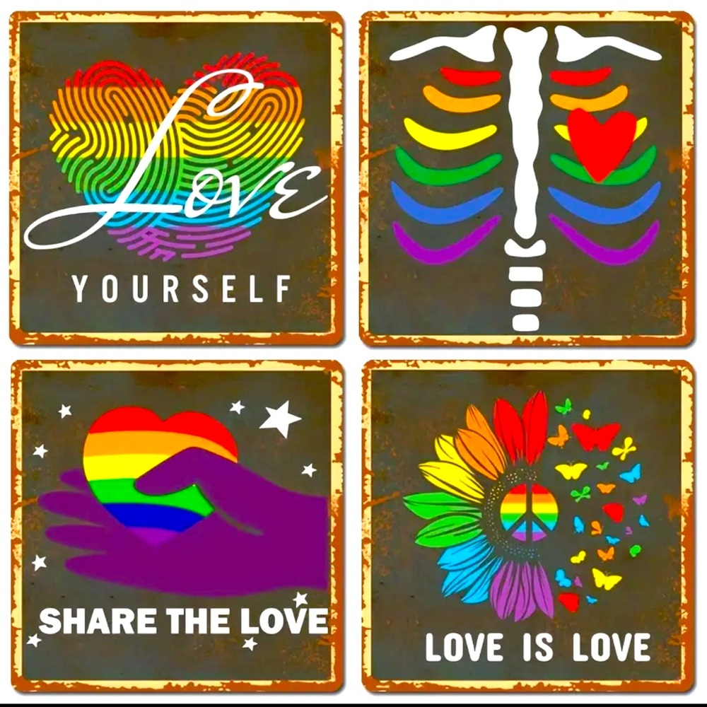 LGBTQ REFRIGERATOR MAGNET (1) 🧲 please read description